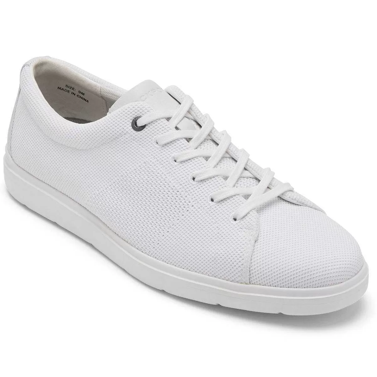 Rockport Tênis masculino Total Motion Lite Mesh com renda na ponta dos pés Aço cinza*Homens